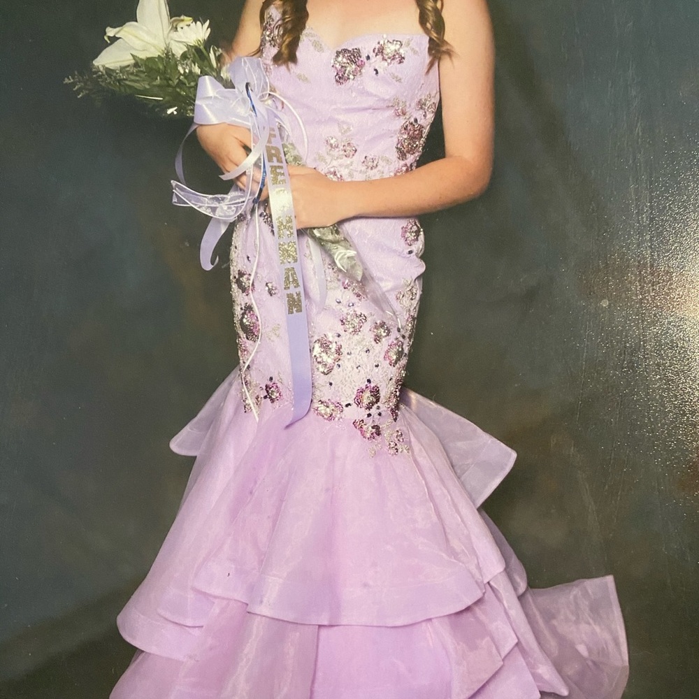 Lavender RACHEL ALLAN formal pageant dress